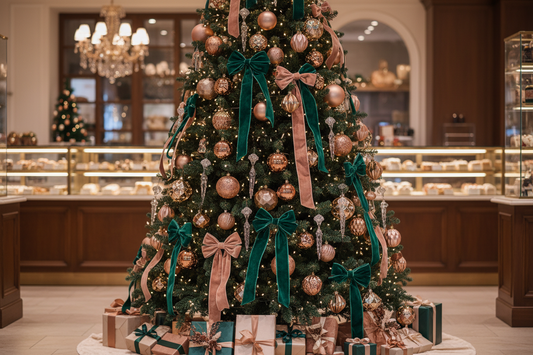 Deluxe Dense Christmas Tree | Immersive Holiday Atmosphere | Reusable Design